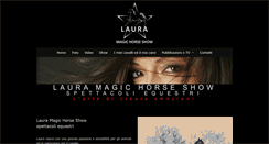 Desktop Screenshot of lauramagichorseshow.com